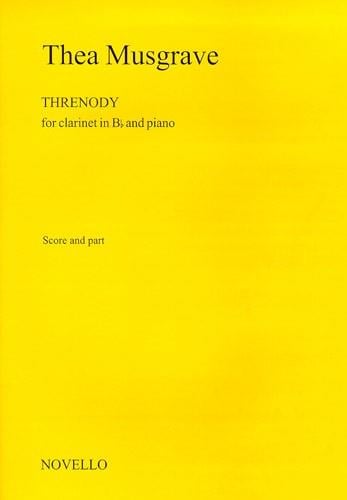 Threnody For Clarinet And Piano
